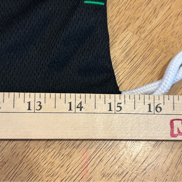 NBA Drawstring Backpack Black - Picture 6 of 6